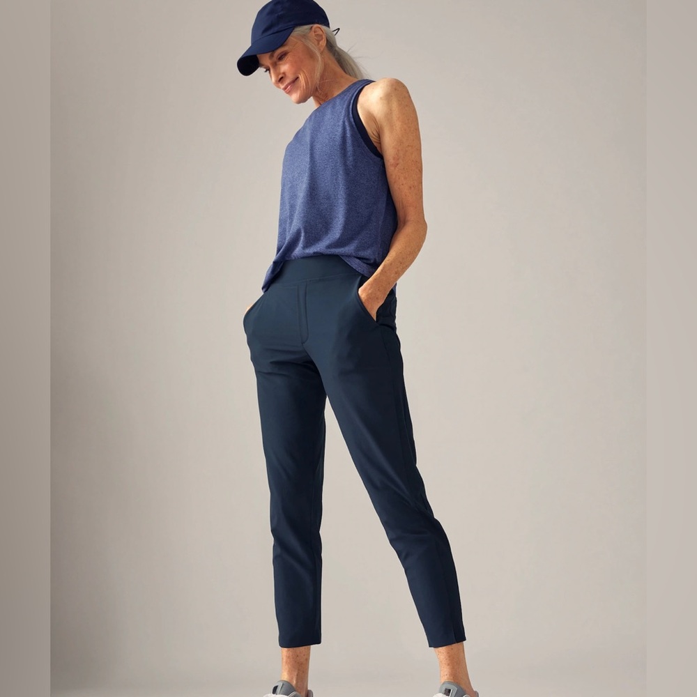 Athleta Brooklyn Ankle Pant, Navy